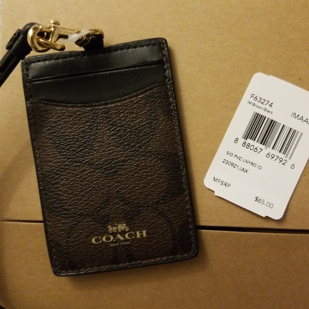 Coach ID Lanyard